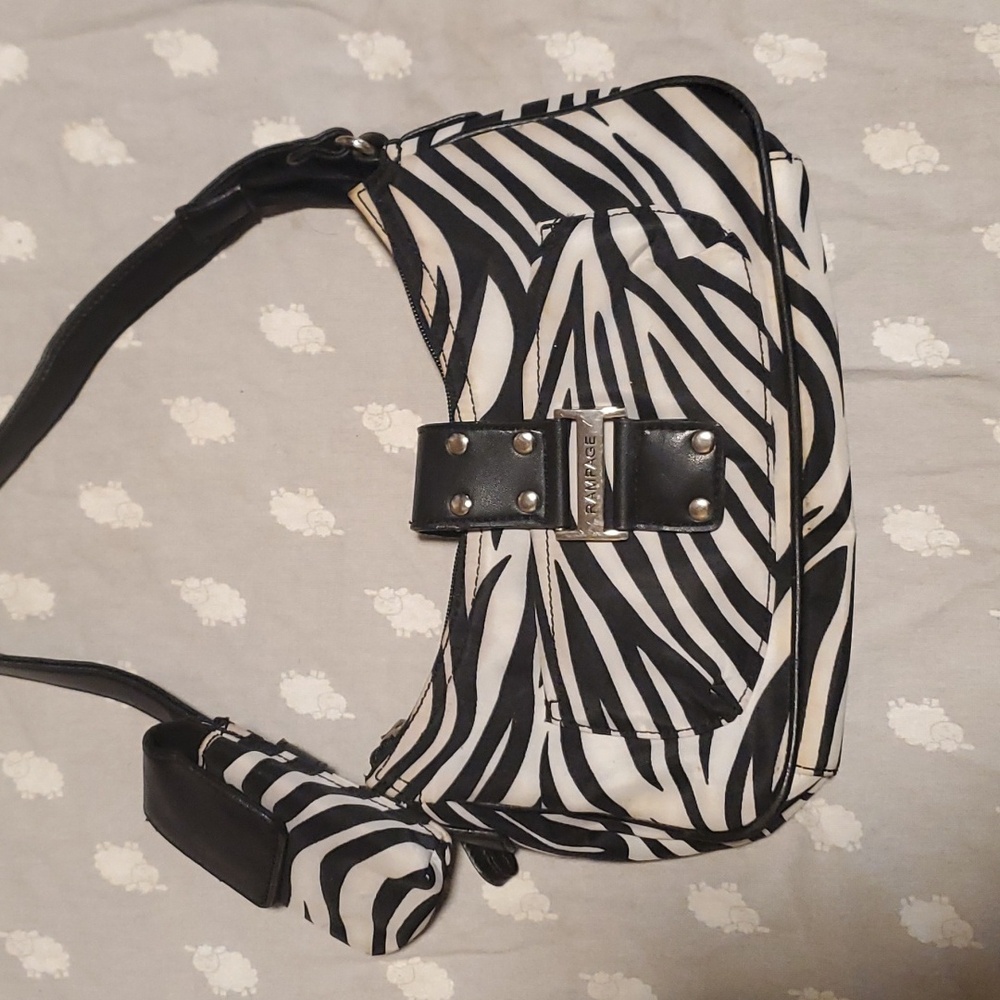 Zebra Print Rampage Mini Bag